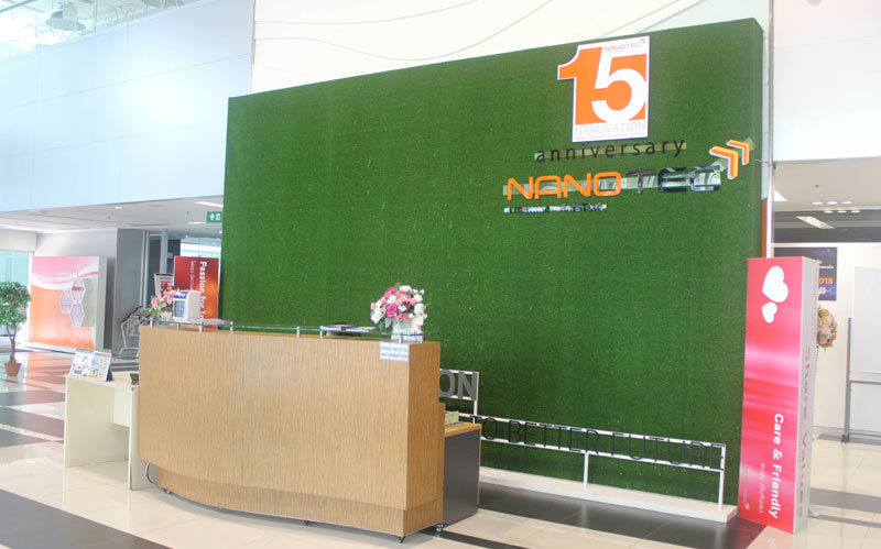 NANOTEC reception lobby
