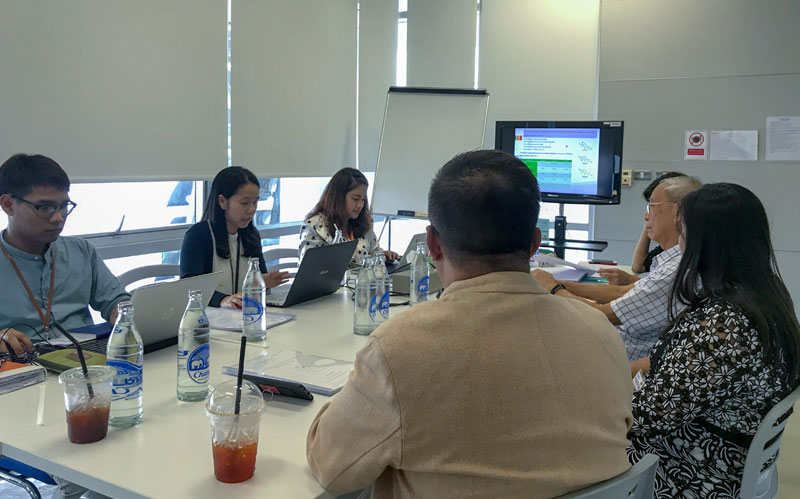 Meeting between St.Herb and NANOTEC teams