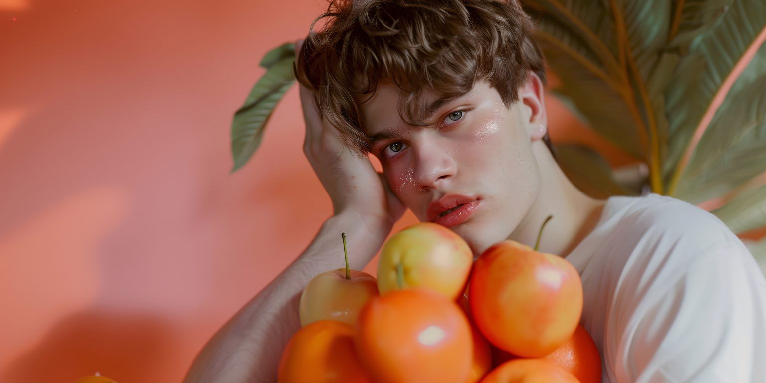 Handsome Man Posing Studio 1536x768