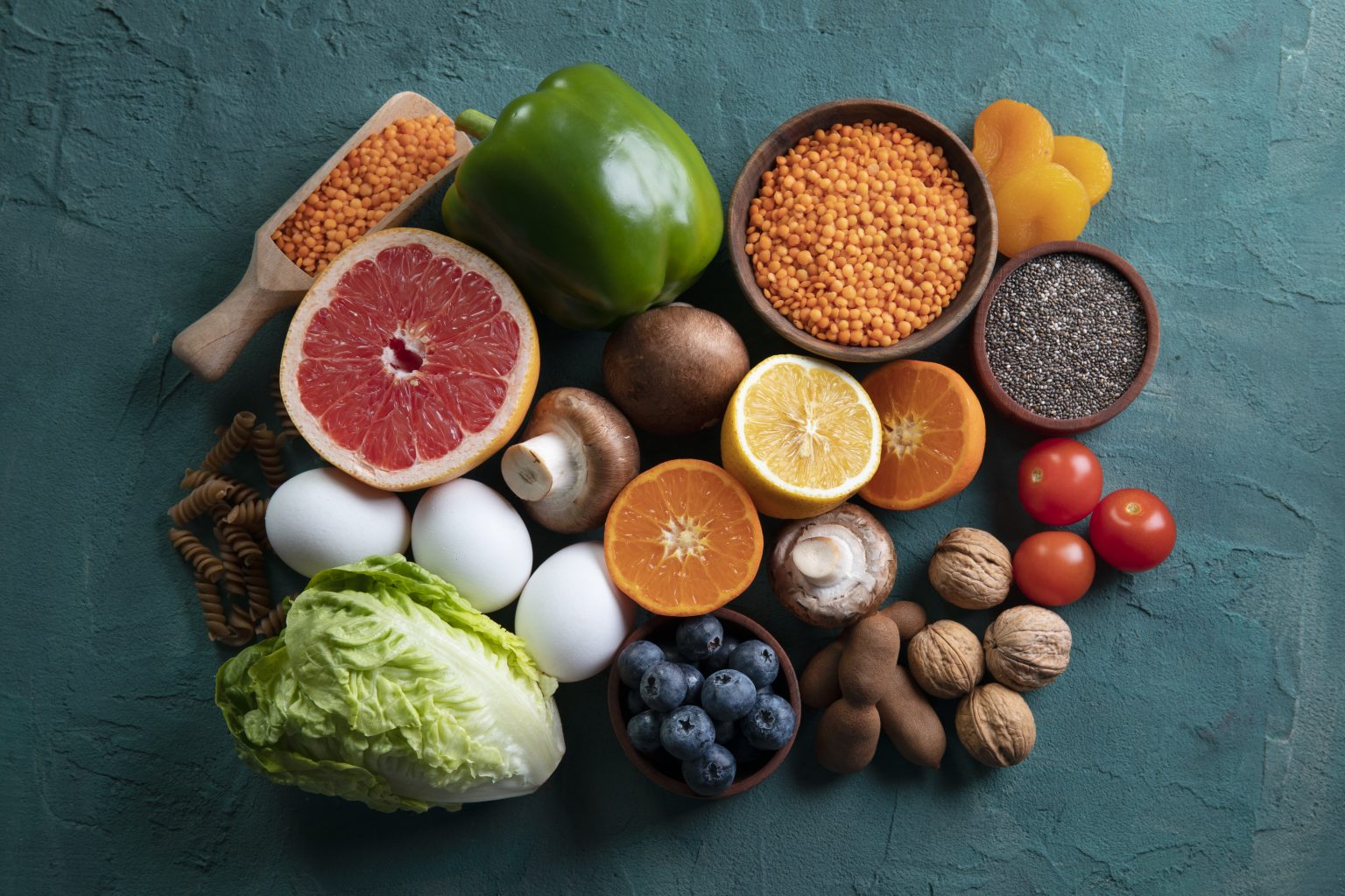 Real Food Pyramid Arrangement 1536x1024
