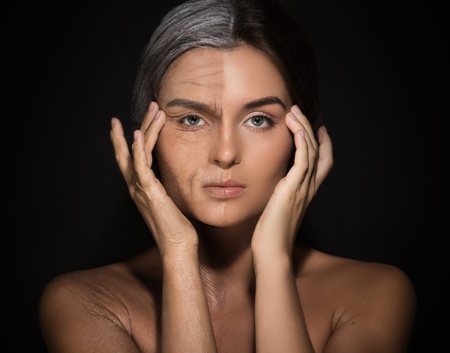 aging concept young and old face comparision 2024 10 17 02 50 29 utc (1)