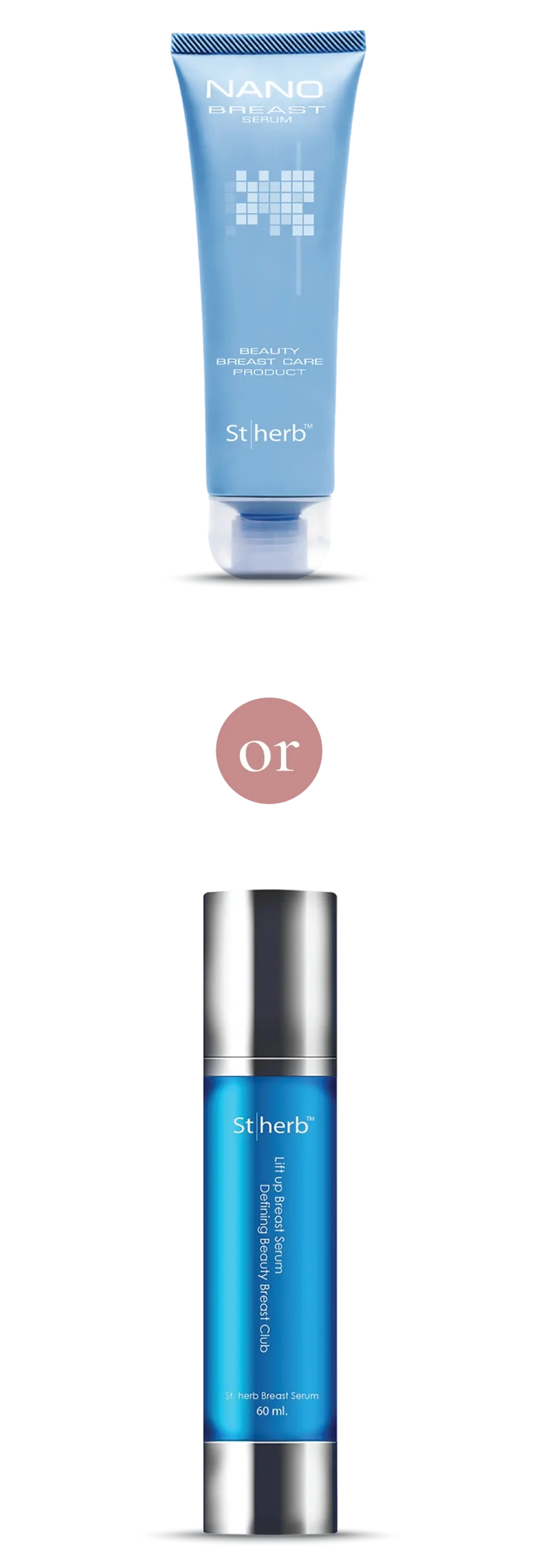 Product Nano Breast Serum 40 ml or Breast Serum 60 ml