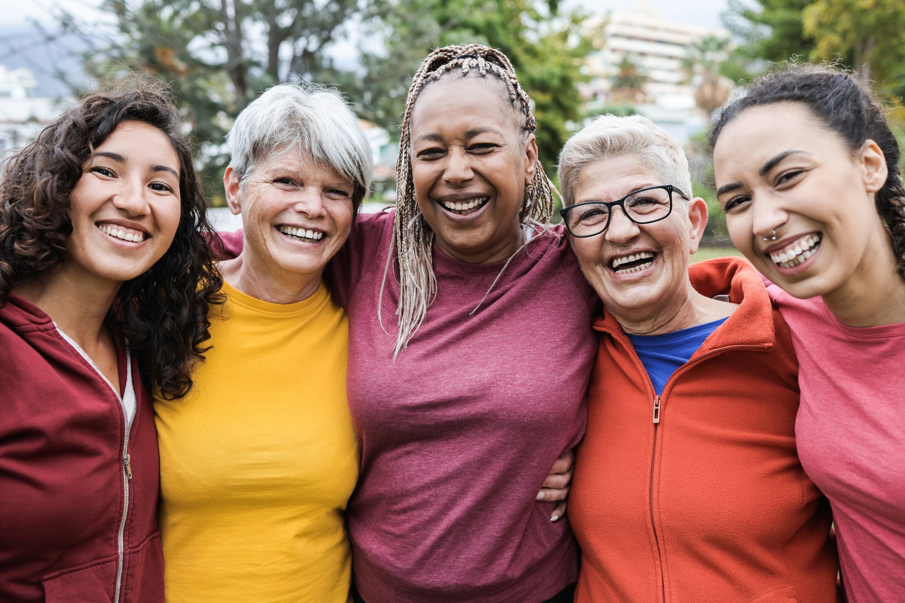 A guide to herbal support by age showing women maintaining natural balance and holistic wellness across different life stages.