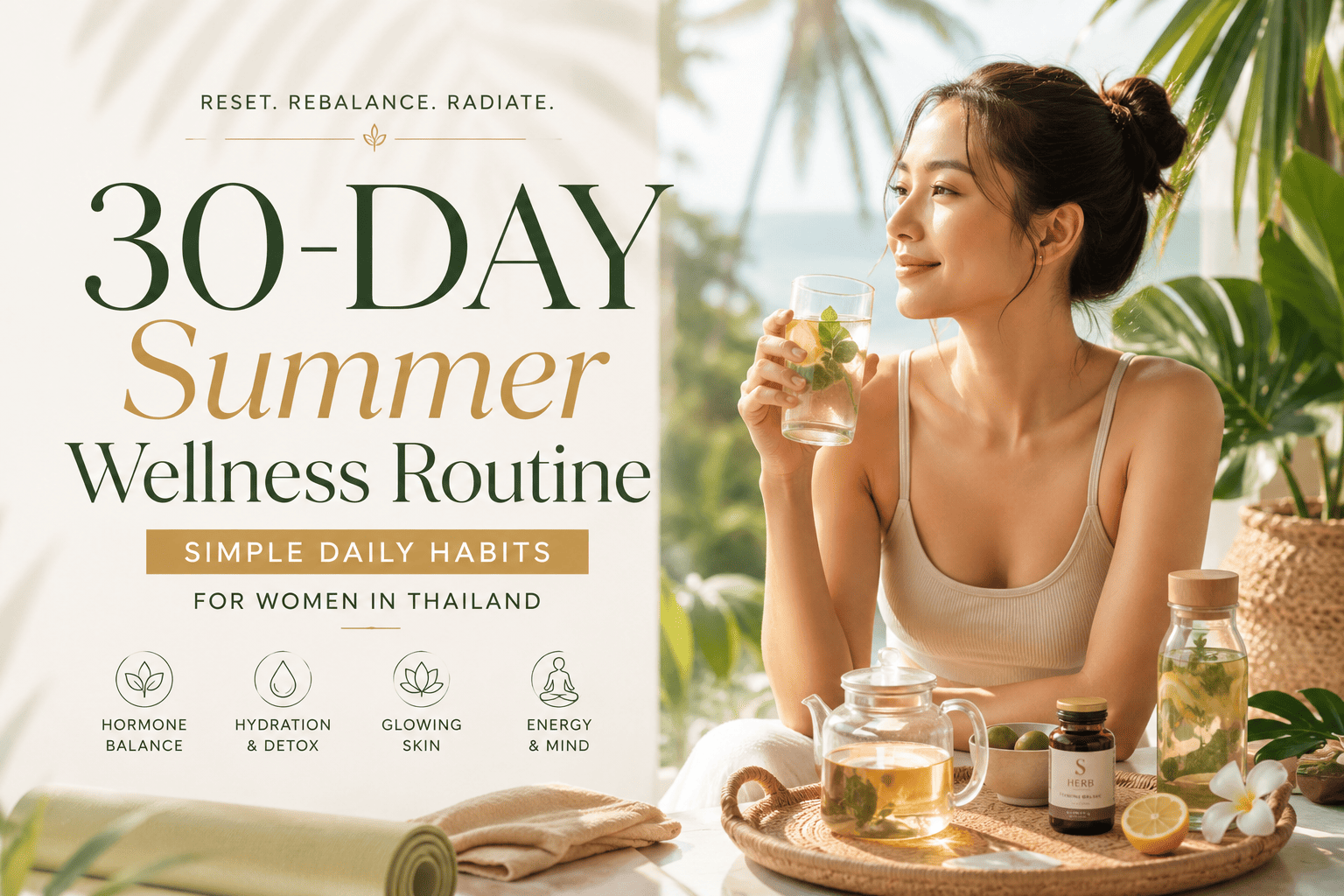 Bloom Into You 30 day summer wellness reset