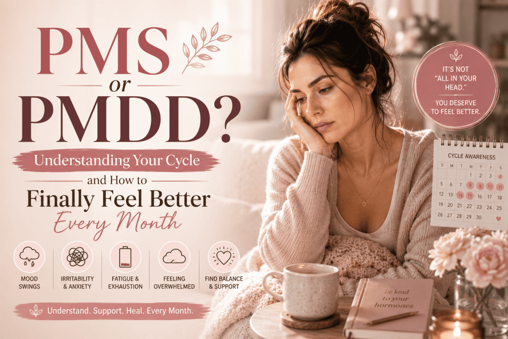 PMS or PMDD? Understanding Your Cycle and How to Finally Feel Better Every Month understanding your cycle