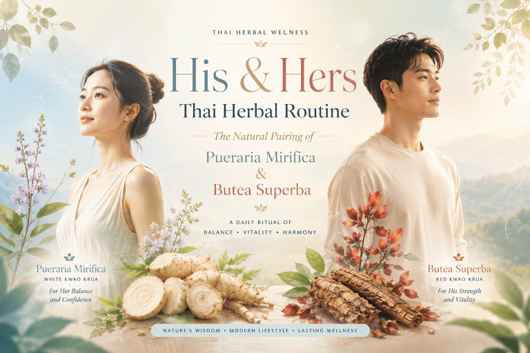 the natural pairing of pueraria mirifica & butea superba