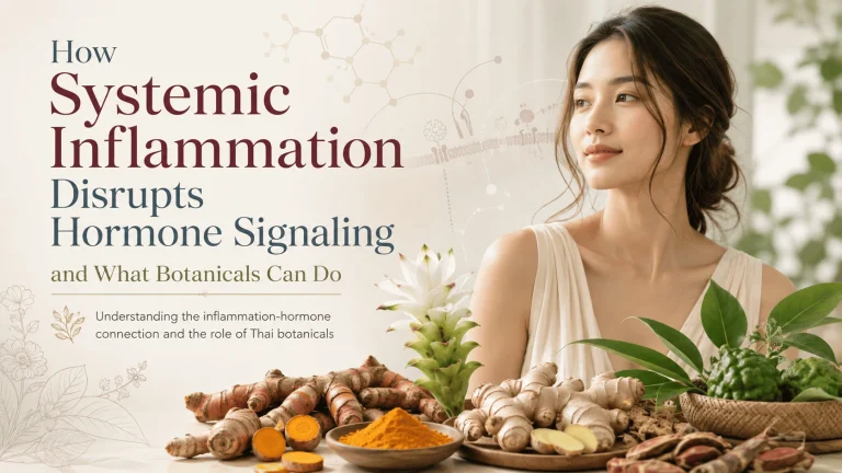 how systemic inflammation disrupts hormone signaling
