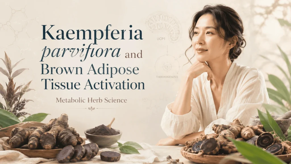 Kaempferia parviflora and Brown Adipose Tissue Activation: Metabolic Herb Science kaempferia parviflora and brown adipose tissue activation