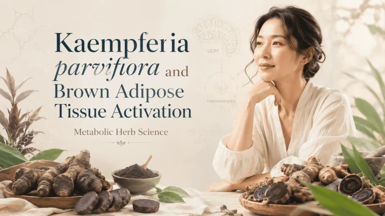 kaempferia parviflora and brown adipose tissue activation