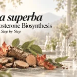 Butea superba roots and flowers in a botanical research laboratory